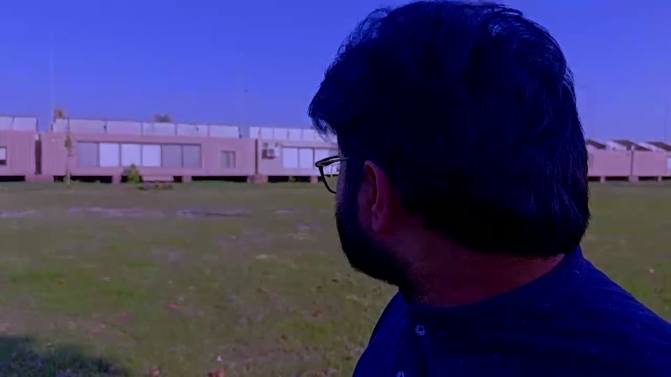 The detective surveys the field