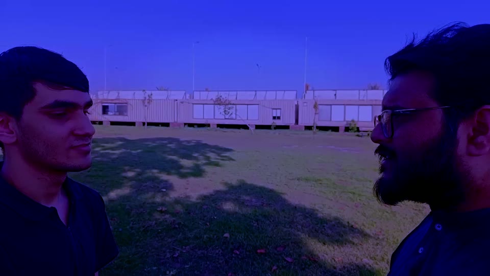 Shot 9 — shot-reverse-shot in the field