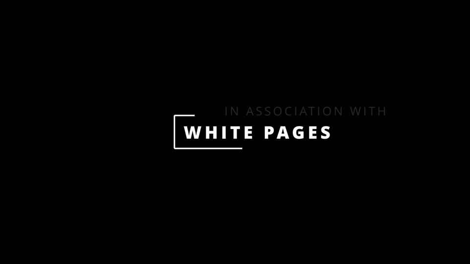In Association With White Pages — opening title card