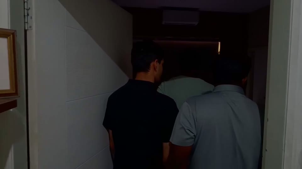 Shot 2 — uncles entering the room